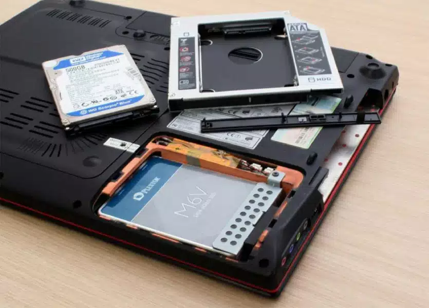 هزینه ارتقا هارد لپ تاپ اچ پی