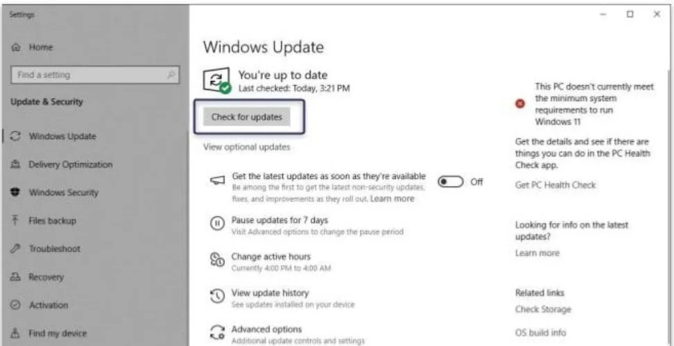 اپدیت ویندوز